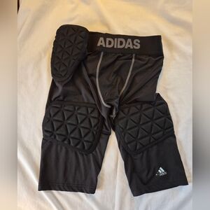 Adidas Black Padded Climacool Performance Shorts Size XL